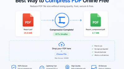 Best Way to Compress PDF Online Free (7 Powerful & Easy Methods)